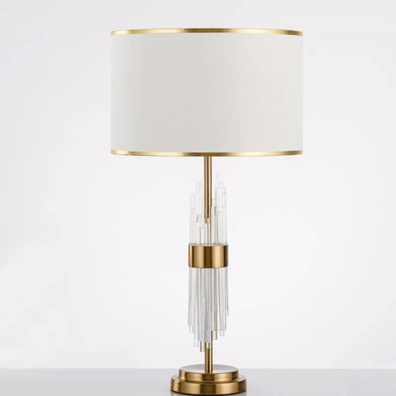 Contemporary Crystal Table Lamp