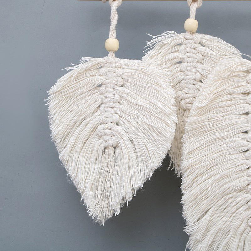 Artistic Macrame Leaf Wall Hanging
