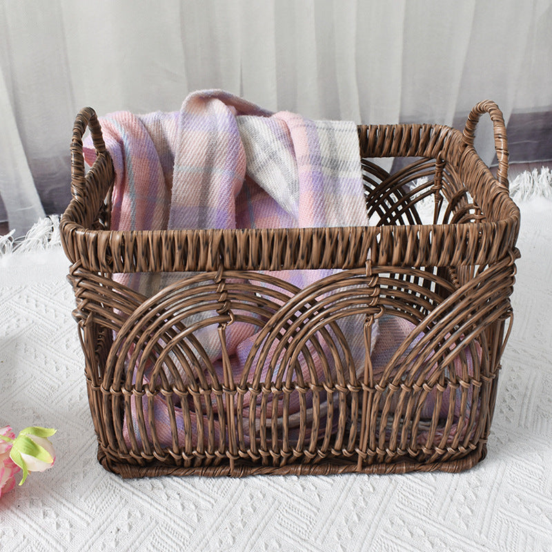 Handcrafted Decorative Woven Storage Basket 1789539527