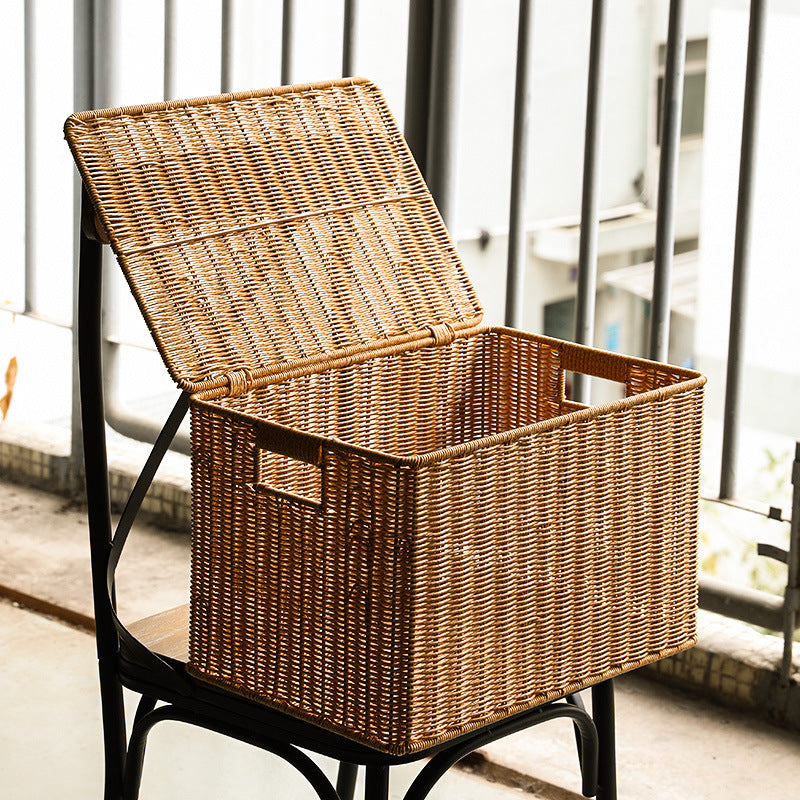 Handcrafted Woven Storage Bucket