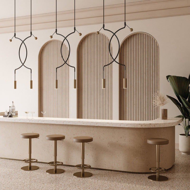Modern Curves Pendant Light