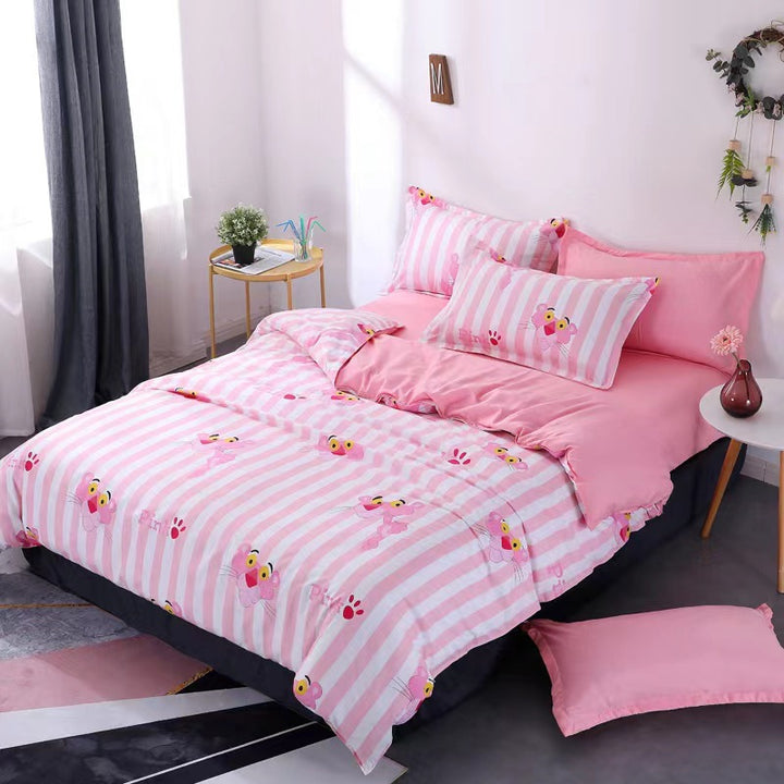 Modern Floral Pattern Duvet Cover Set