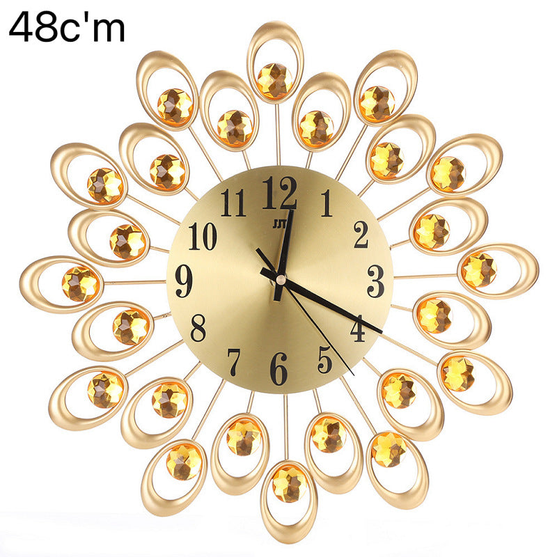 Decorative Sunburst Wall Clock
