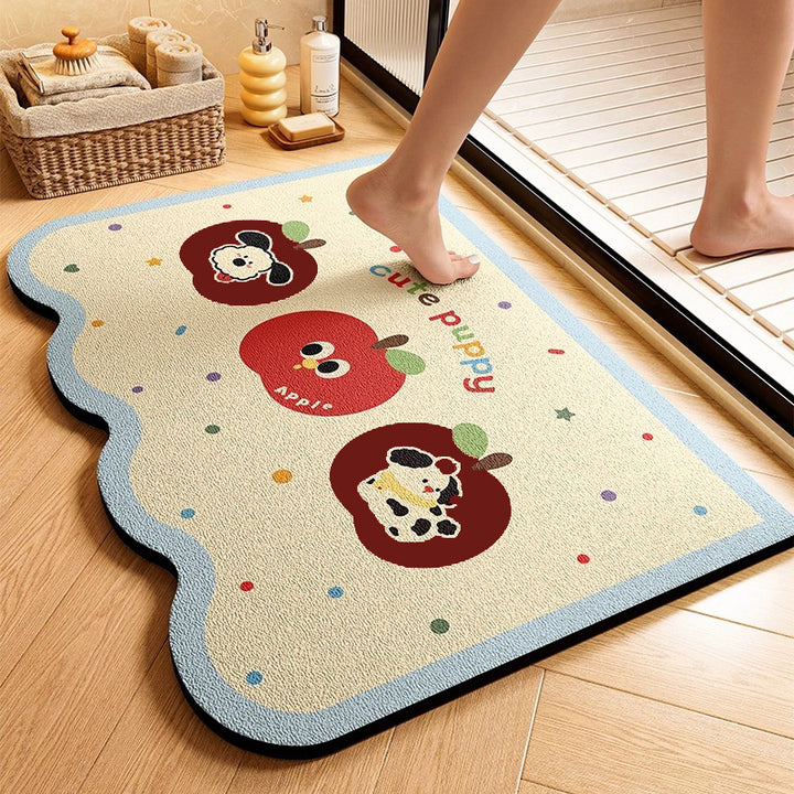 Cute Animal-Themed Memory Foam Bath Mat Avarnia