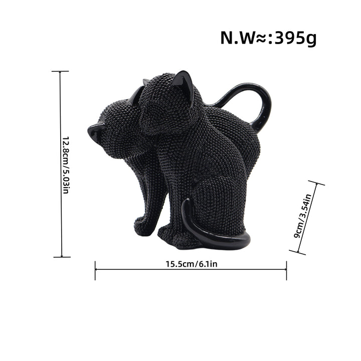 Decorative cat figurine