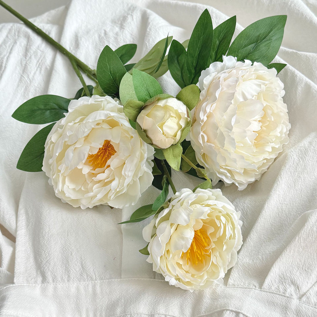 Lifelike Peony Floral Arrangement