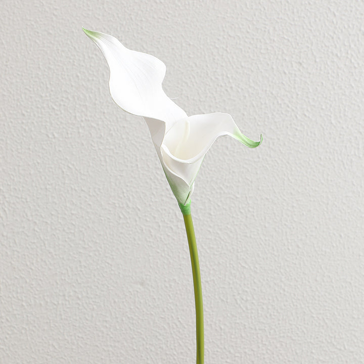 Artificial Calla Blossom Branch with Realistic Details