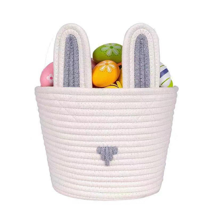 Playful Storage Basket in Rabbit Design