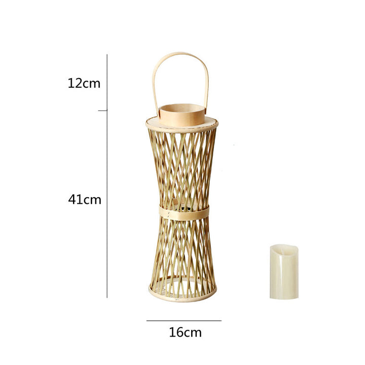 Elegant Lantern made of Rattan