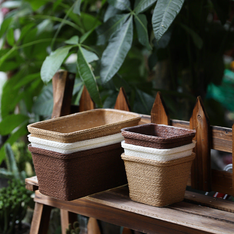 Eco-Friendly Decorative Storage Basket