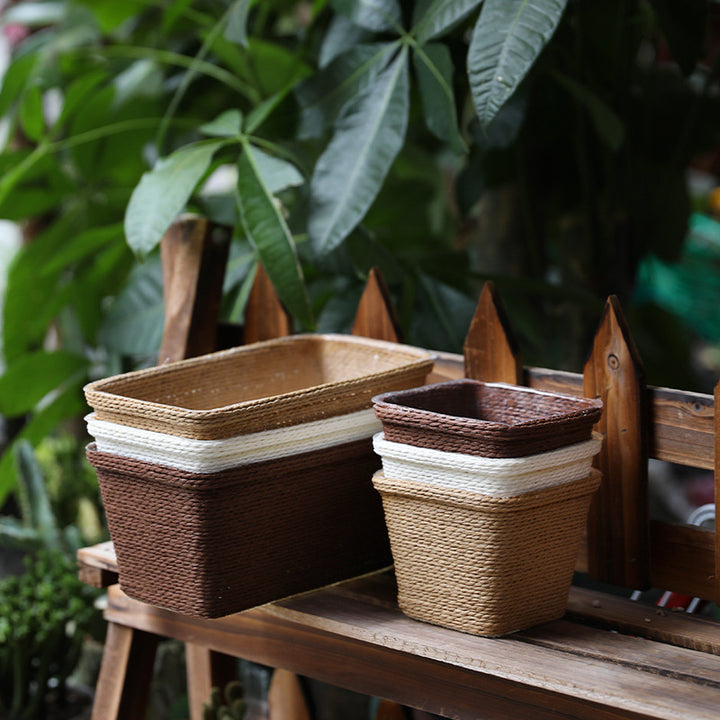 Eco-Friendly Decorative Storage Basket