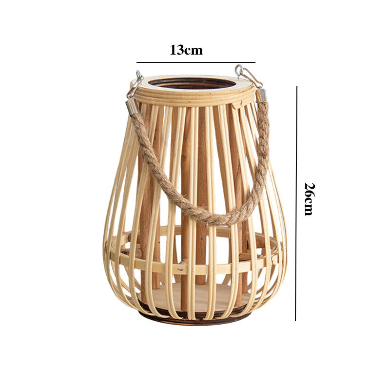 Bamboo Lantern Holder