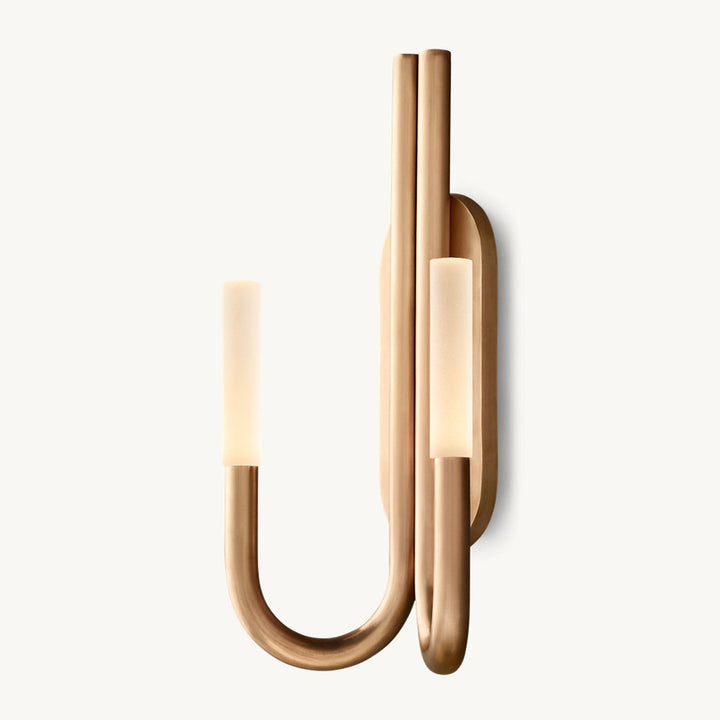 Modern double-arm wall lamp