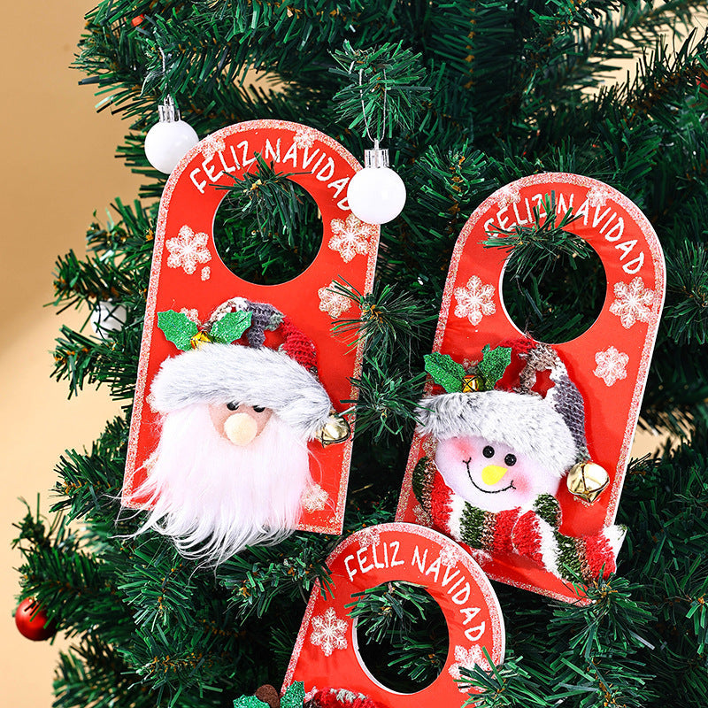 Decorative Christmas decor door sign
