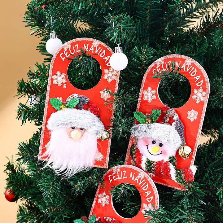 Decorative Christmas decor door sign