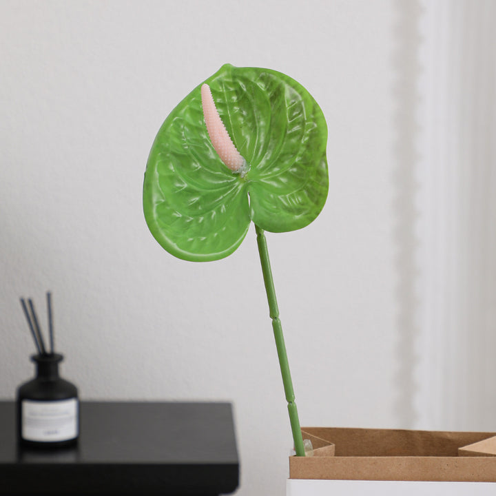 Elegant artificial orchid with delicate flowers