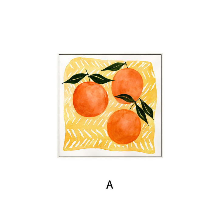 Decorative Citrus Fruit Wall Art