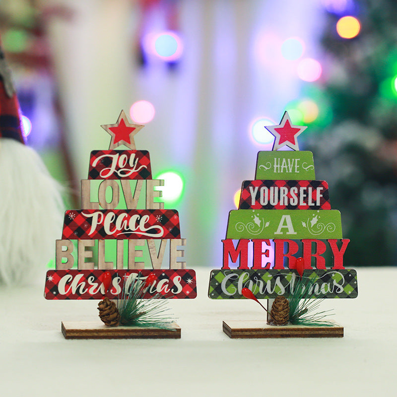 Decorative Christmas tree table item