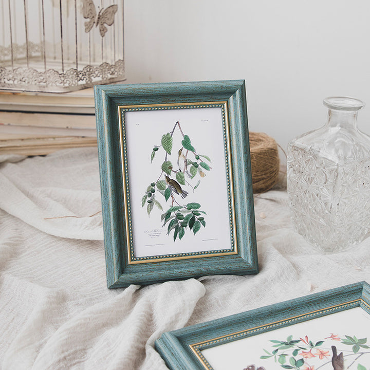 Elegant Floral Artwork Display Frame