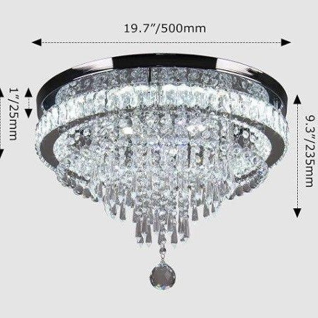 Elegant Crystal Ceiling Light