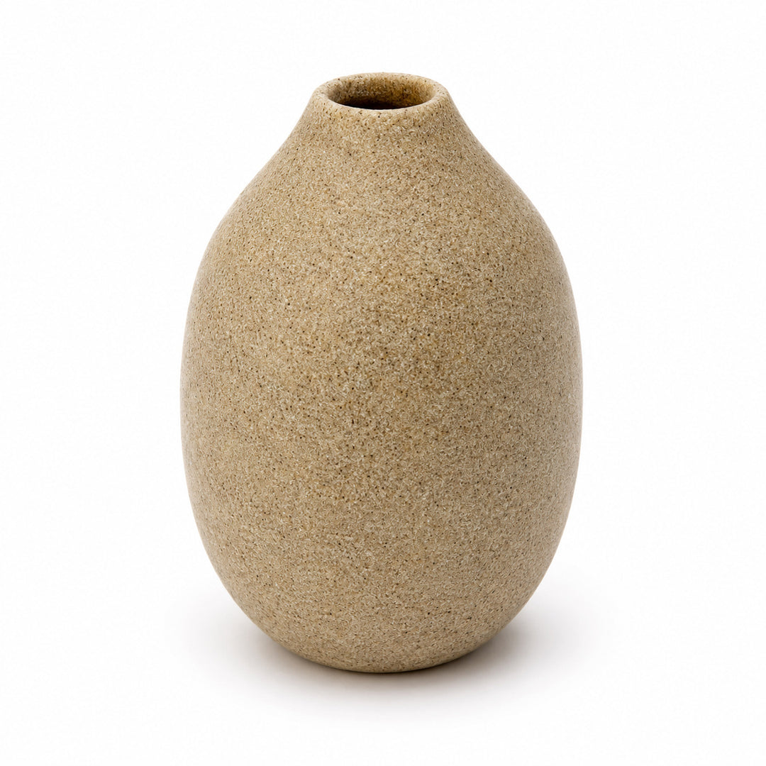Organic Minimalist Stoneware Vase