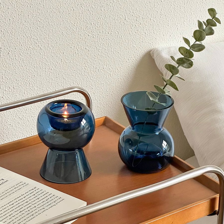 Decorative Glass Candle Holder