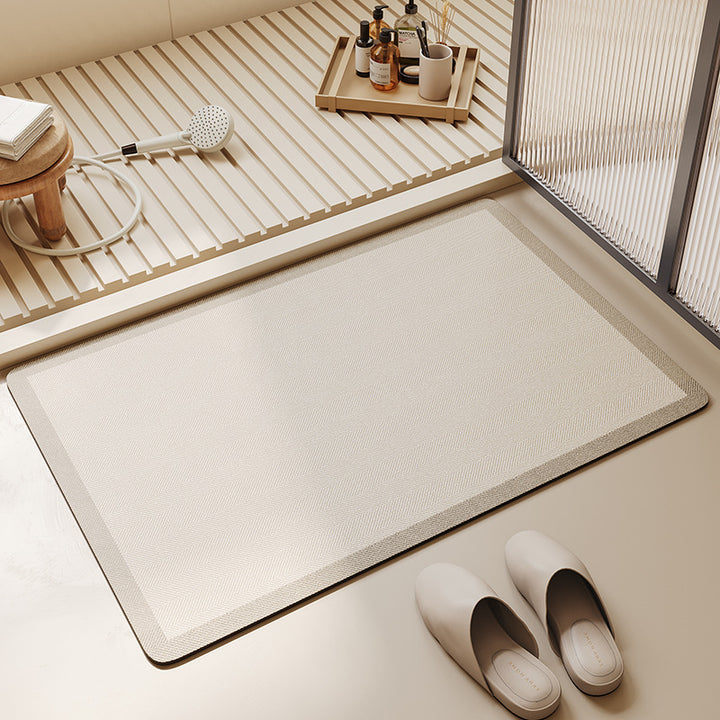 Geometric Patterned Bath Mat