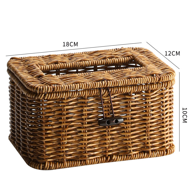 Handcrafted Basket Storage Box