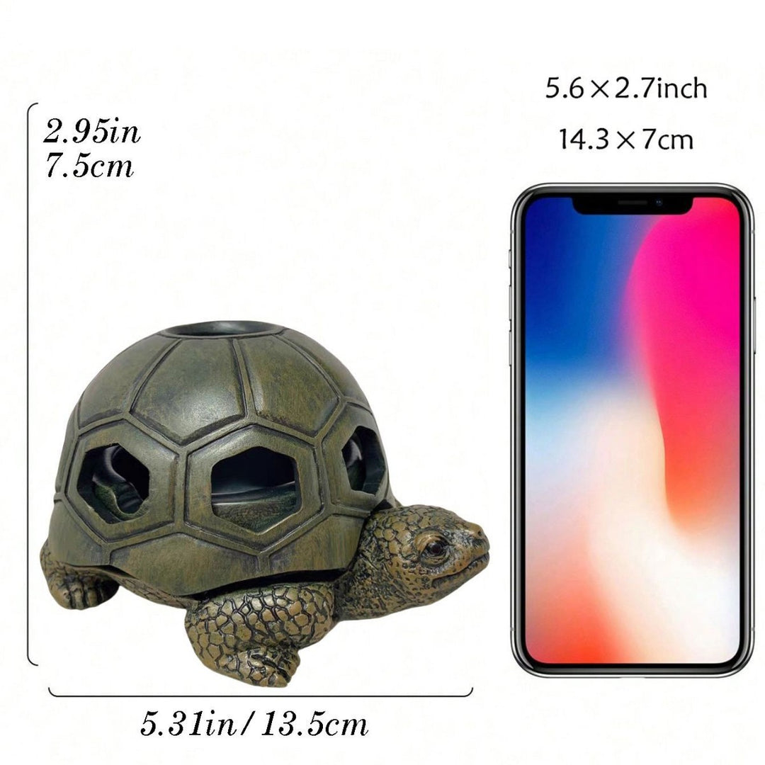 Decorative Turtle-Shaped Candle Holder