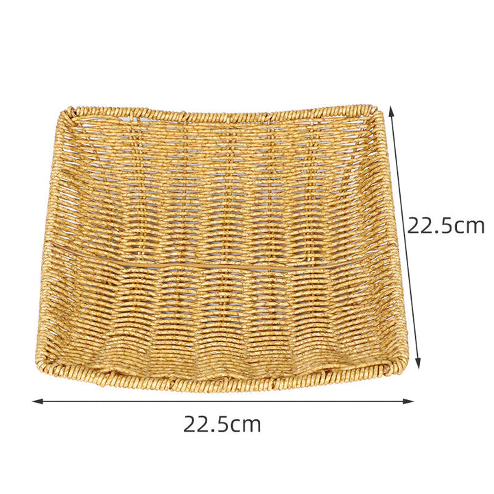 Handcrafted Natural Woven Tray