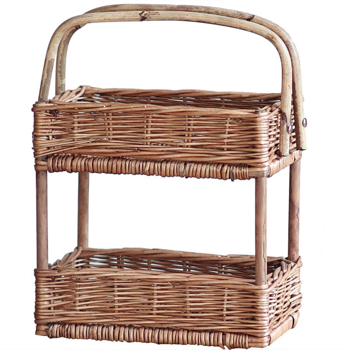 Practical storage basket with handle