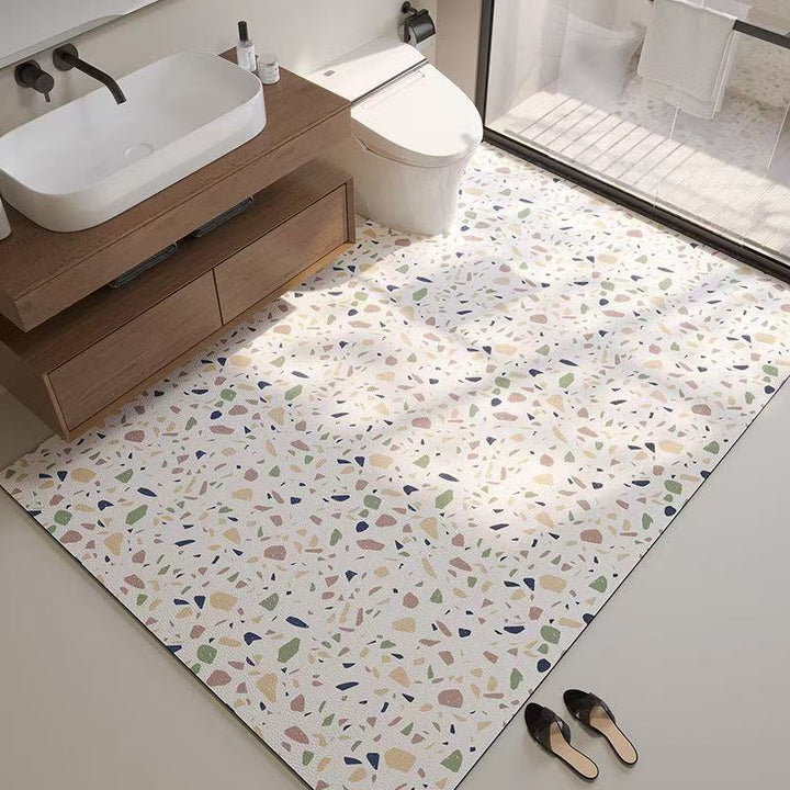 Terrazzo Style Bathroom Mat