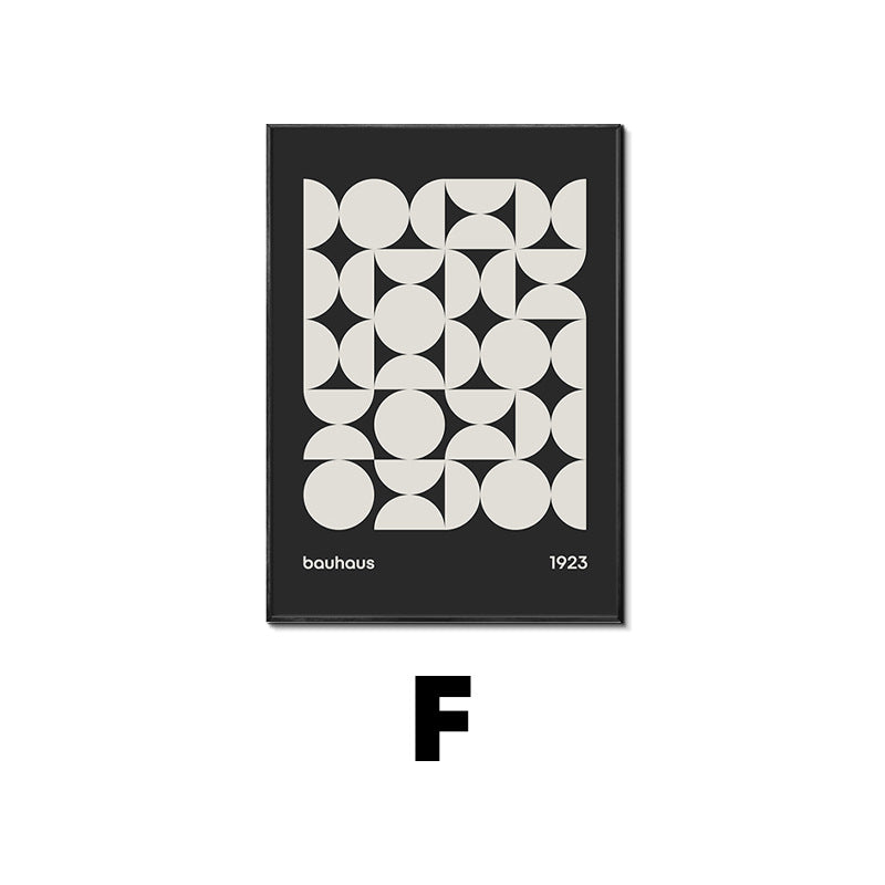 Bauhaus Geometric Wall Art Print