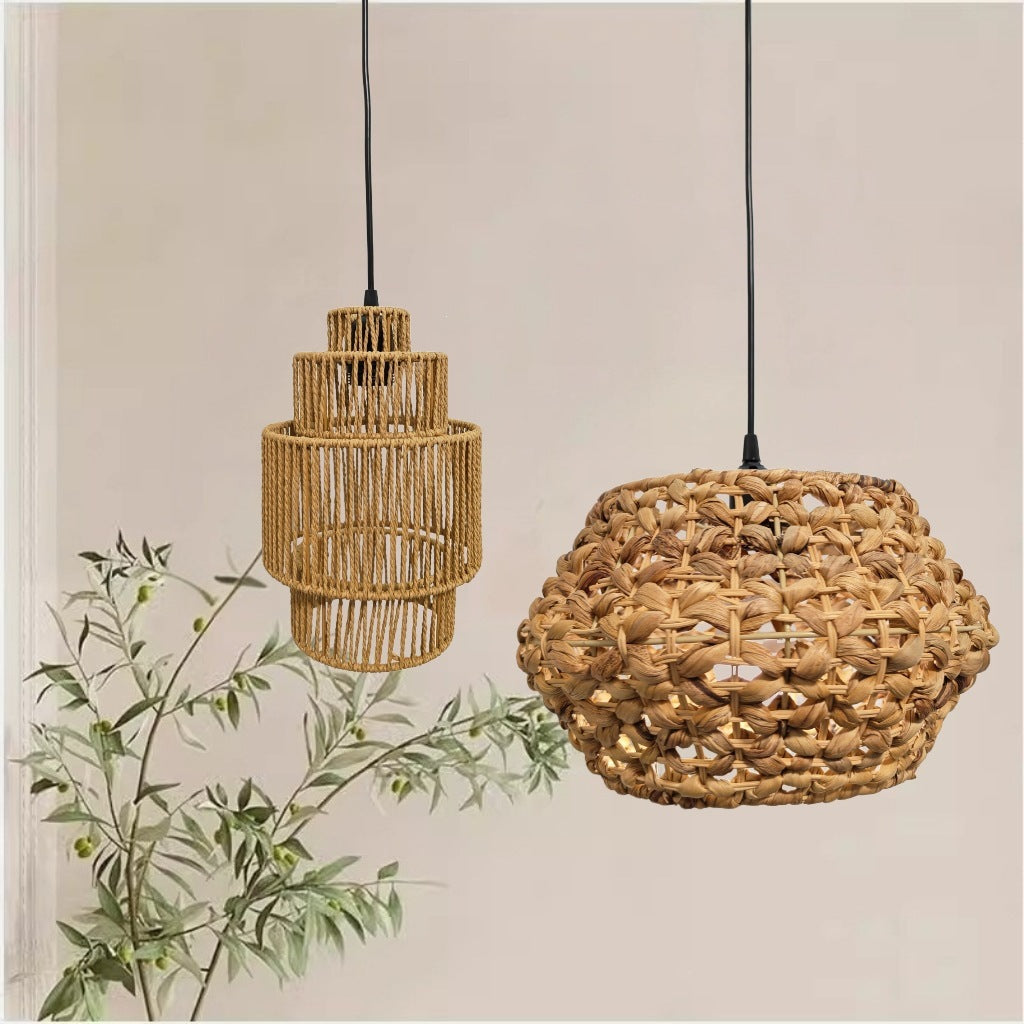 Handmade Rattan Pendant Light