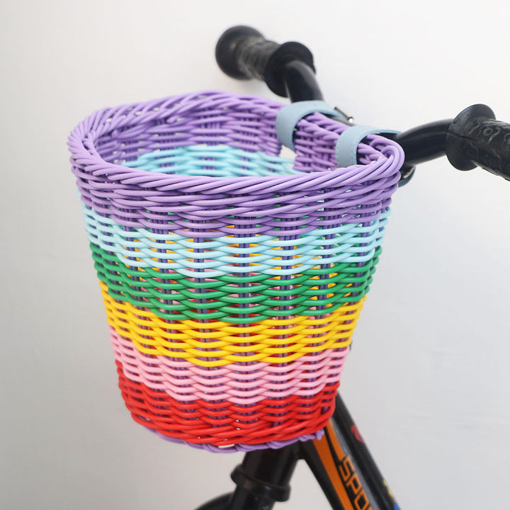 Balance bike with basket
