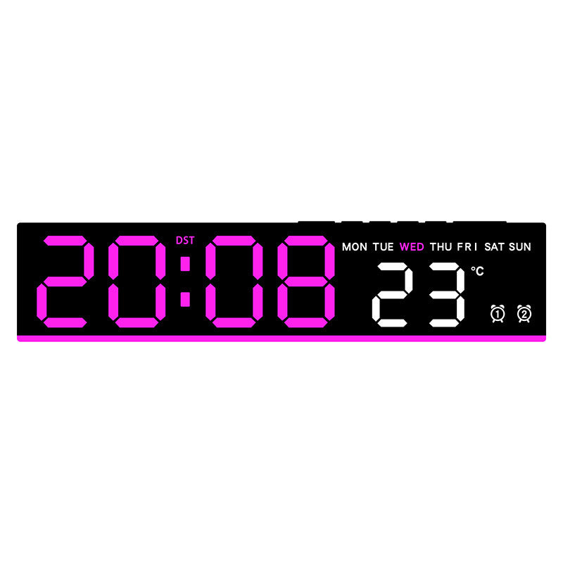Digital watch with hygrometer and alarm function