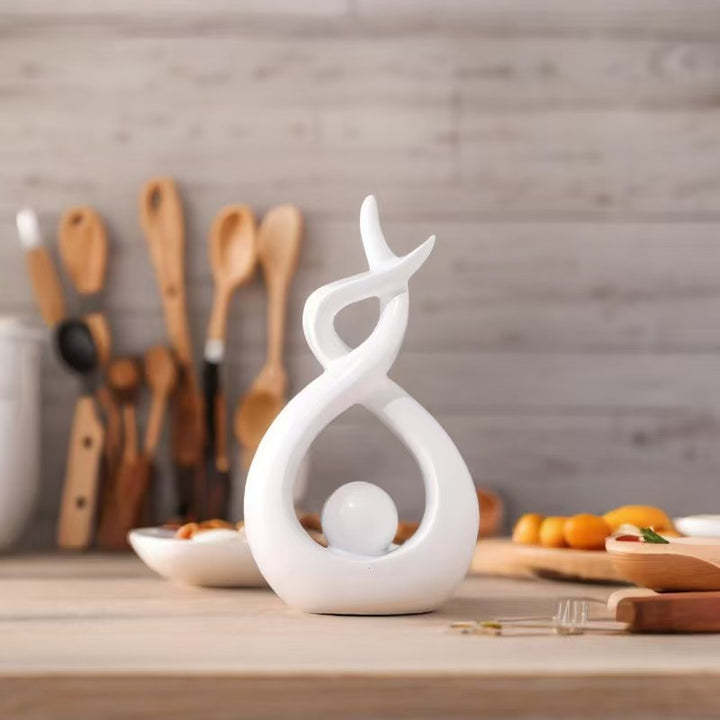 Abstract Embrace Sculpture