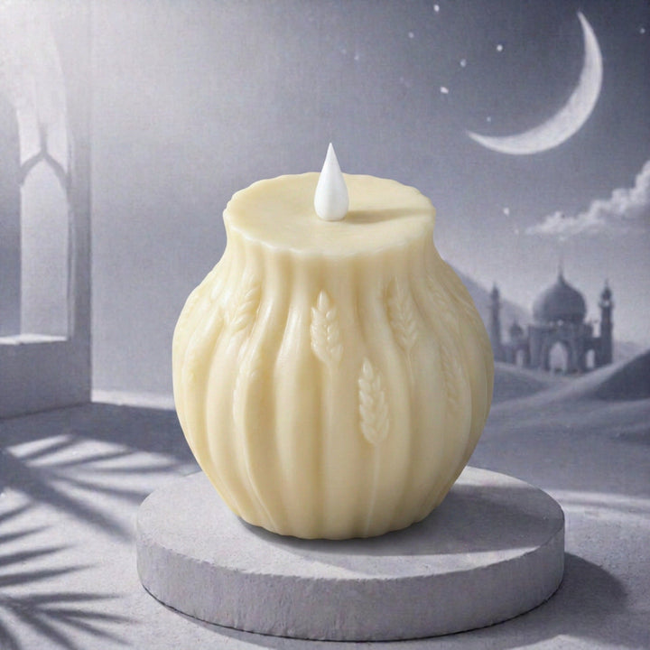 Elegant decorative candle