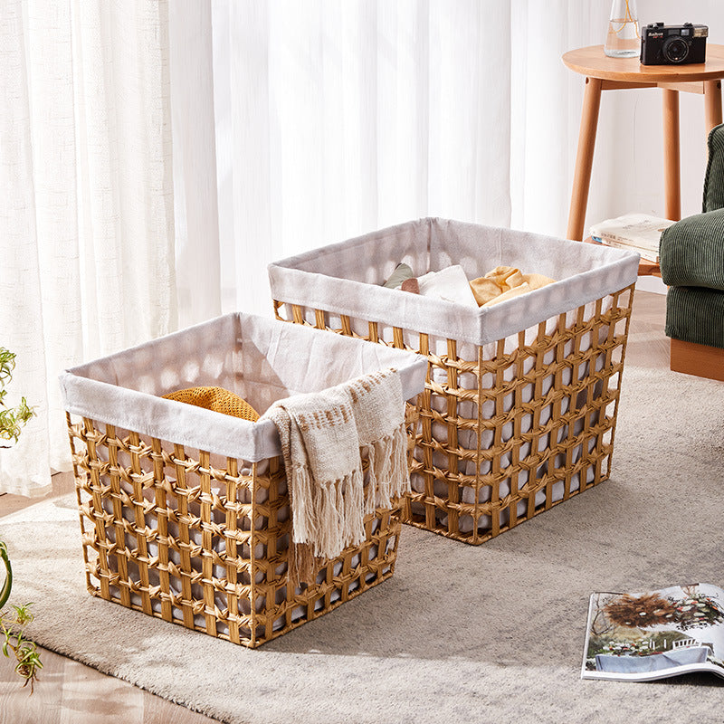 Natural Fiber Decorative Storage Baskets