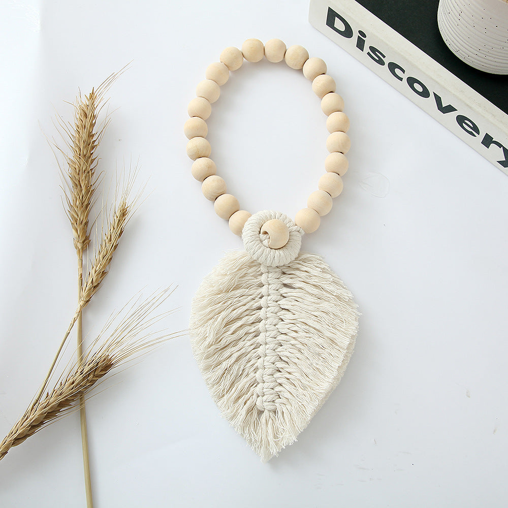 Decorative Macrame Leaf Wall Hanging