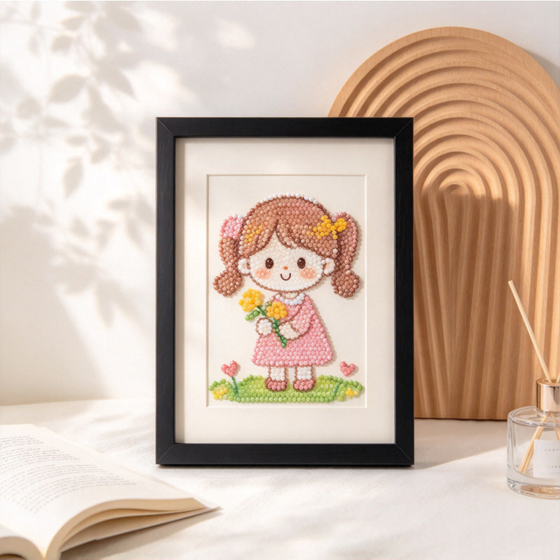 Playful Character Art Frame