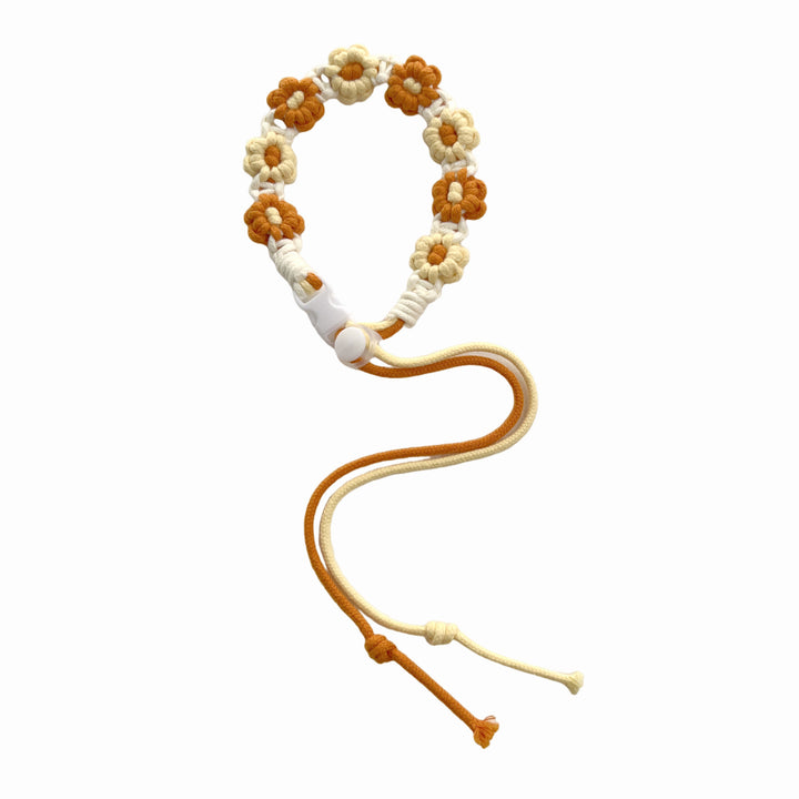 Decorative Flower Macrame Eyewear Holder