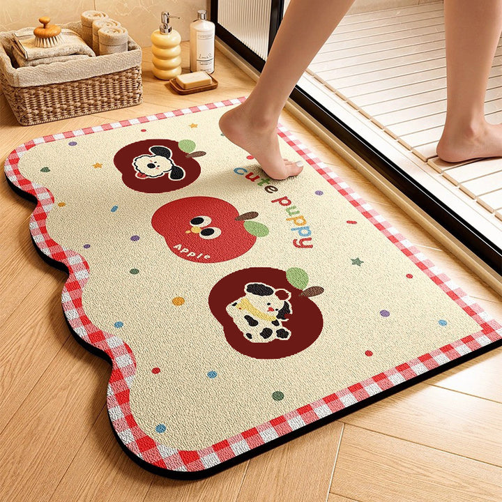 Cute Animal-Themed Memory Foam Bath Mat Avarnia