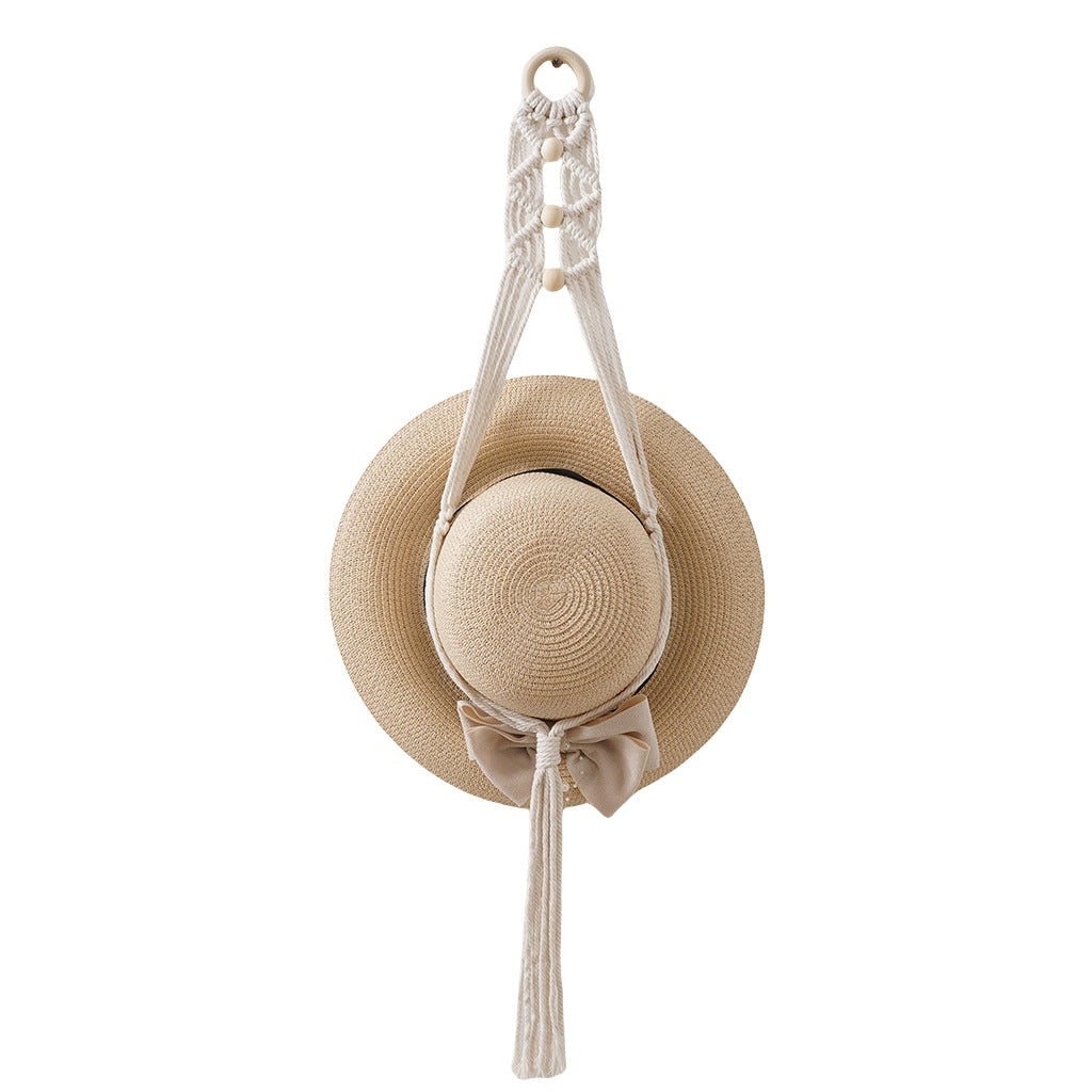 Macrame Hat Holder