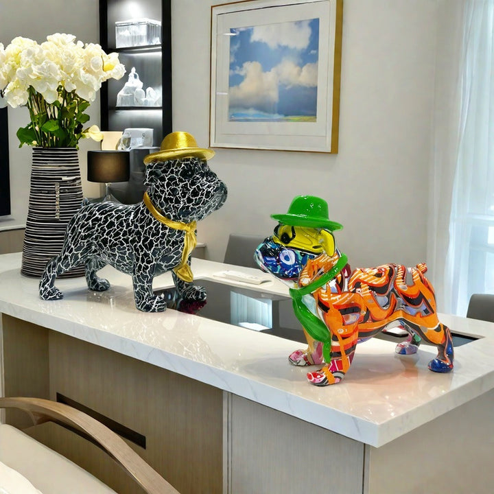 Colorful decorative figure