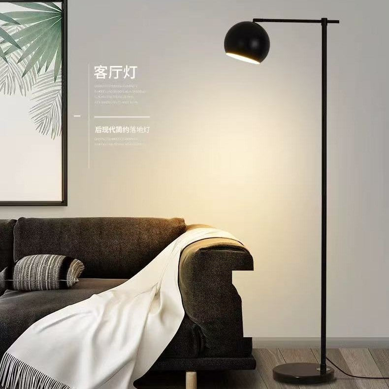 Modern adjustable reading lamp for the floor