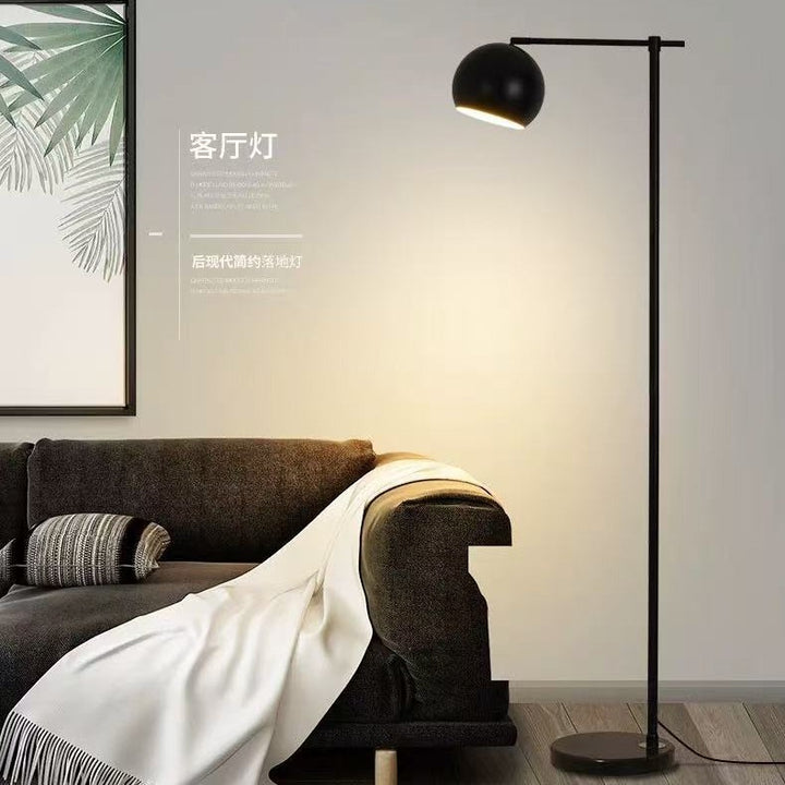 Modern adjustable reading lamp for the floor