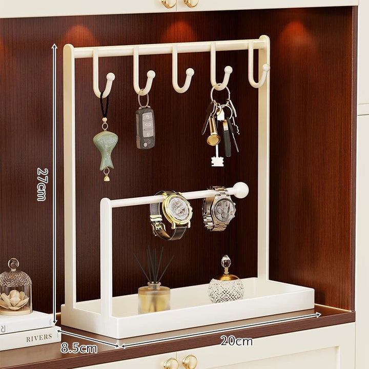 Home Entryway Watch Key and Jewelry Organizer Stand