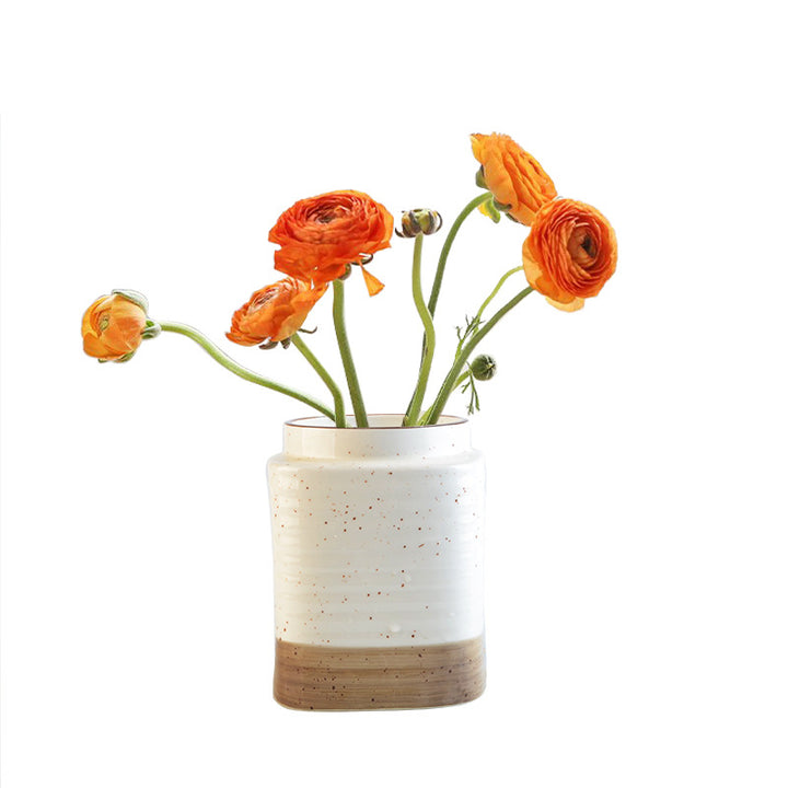 Decorative ceramic container