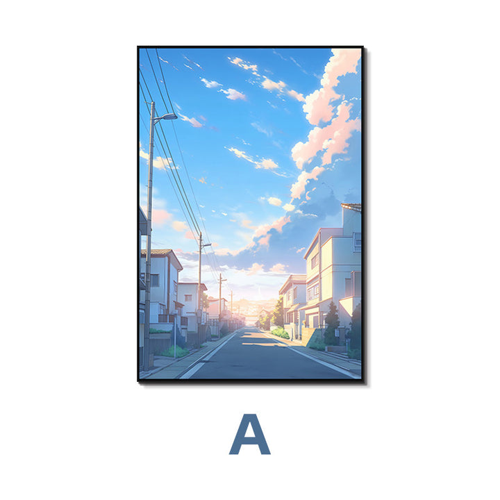 Coastal Landscape Framed Wall Art